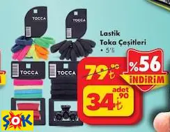 LASTİK TOKA ÇEŞİTLERİ 5'Lİ